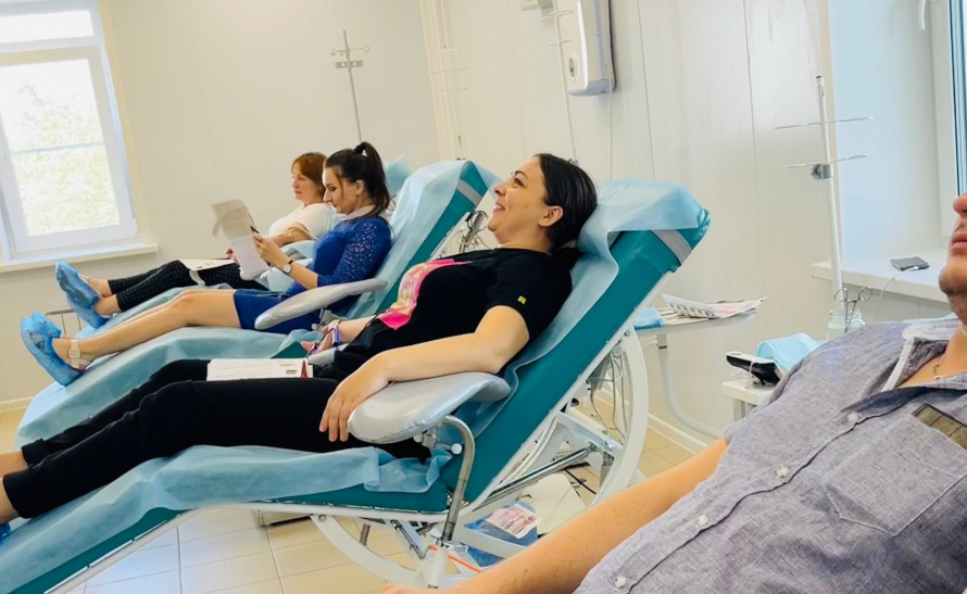 Сотрудники Саратовского филиала АО «Ситиматик» вновь стали донорами крови